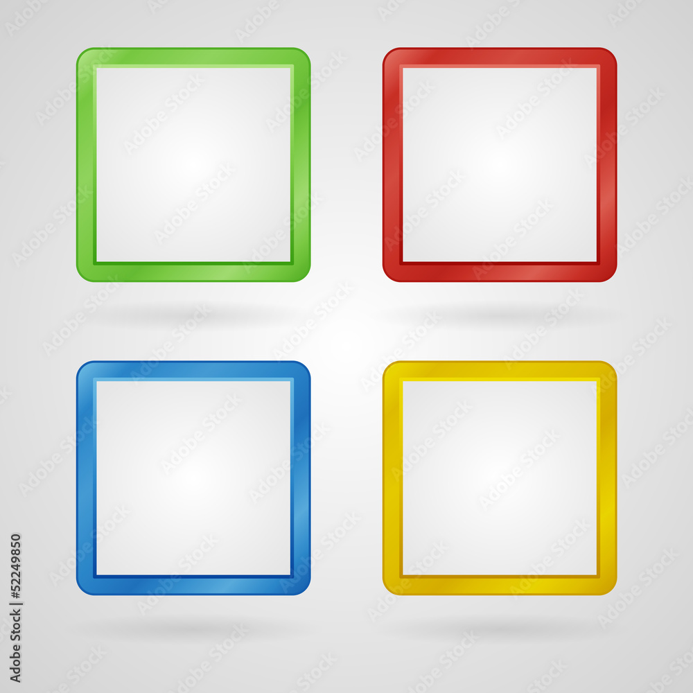 Vector frames set Vector frames set