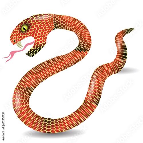 red snake