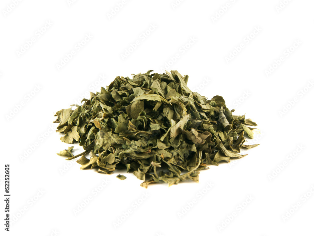Heap of dry isolated coriander on white background Heap of dry isolated coriander on white background