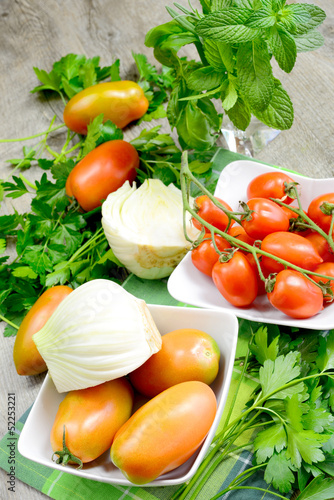 fennel and tomatoes