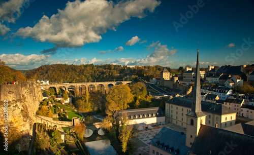 Fototapeta Naklejka Na Ścianę i Meble -  Nice view on Luxembourg