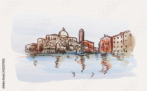 Venedig Canale Grande, Santa Lucia