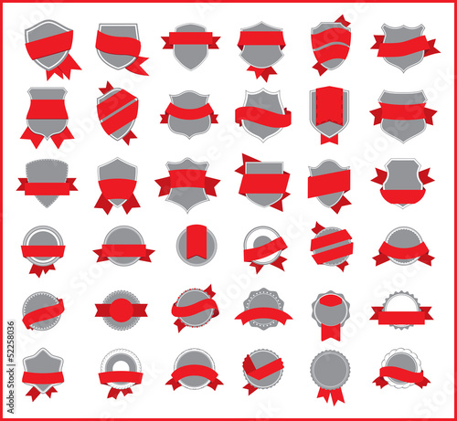 Free Download red stickers (set 2) - GFXLoad