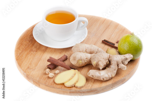 Healthy ginger tea