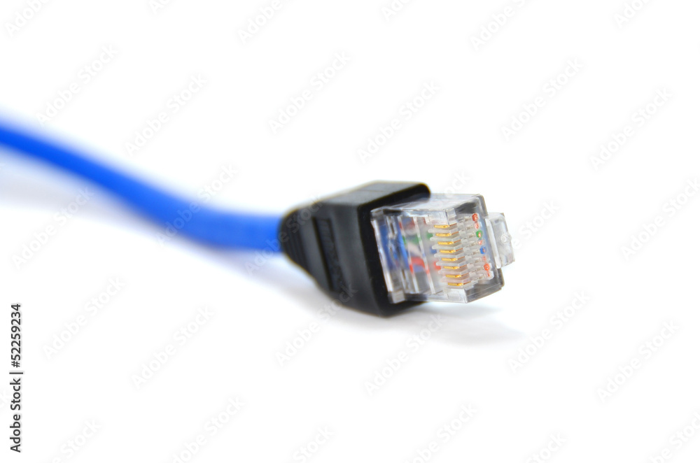 blue network cable blue network cable