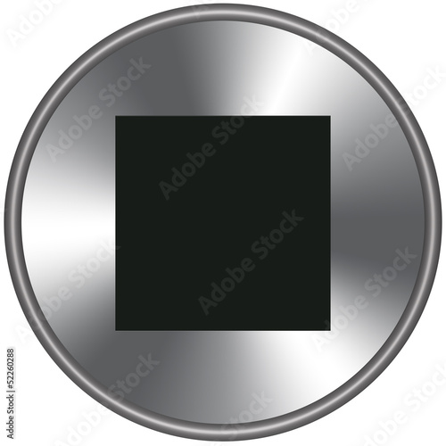 Free Download Bottone metallico stop - GFXLoad