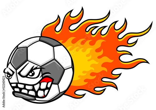Flaming ball