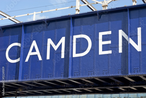 Wall Mural Camden Road Bridge, Camden Road, Camden, North London