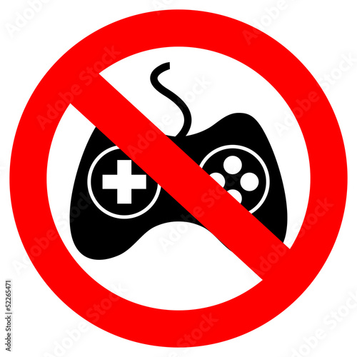 No game vector icon