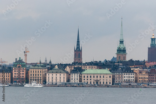 Stockholm view of the old city. © Andrey Bodrov