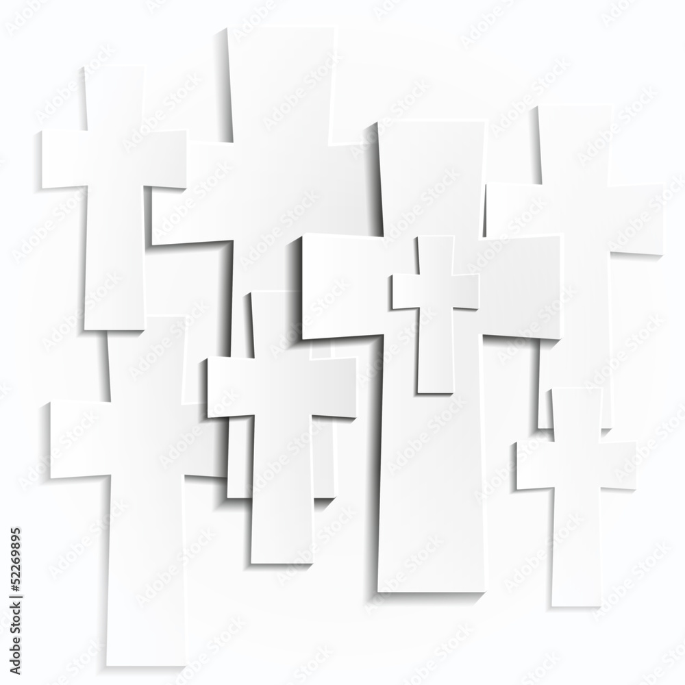 Obraz premium Crosses