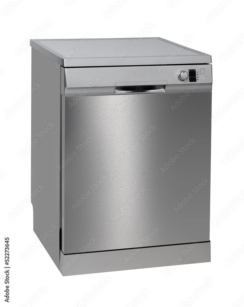 Freestanding dishwasher isolated with clipping path. Freestanding dishwasher isolated with clipping path.