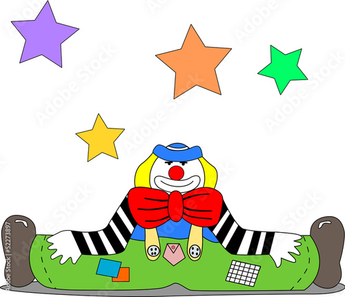 Clown Stance On The Ground