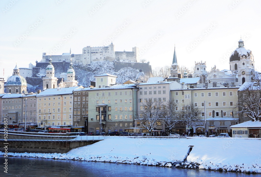 Snowy Salzburg