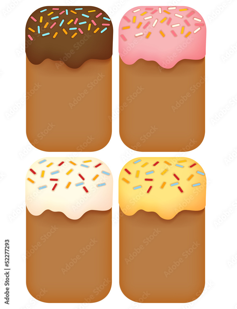 Dessert Background - Vector File EPS10 Dessert Background - Vector File EPS10
