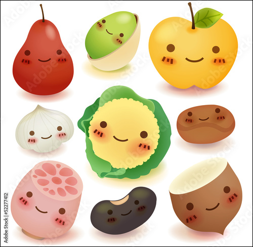 Fruit and vegetable Collection - Vector File EPS10