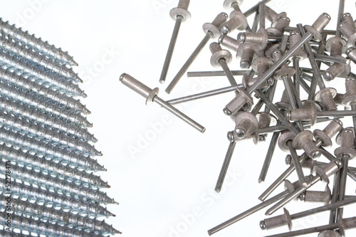 Pile of rivets