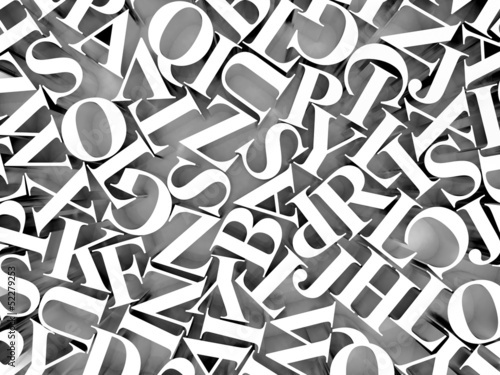 Background of alphabets