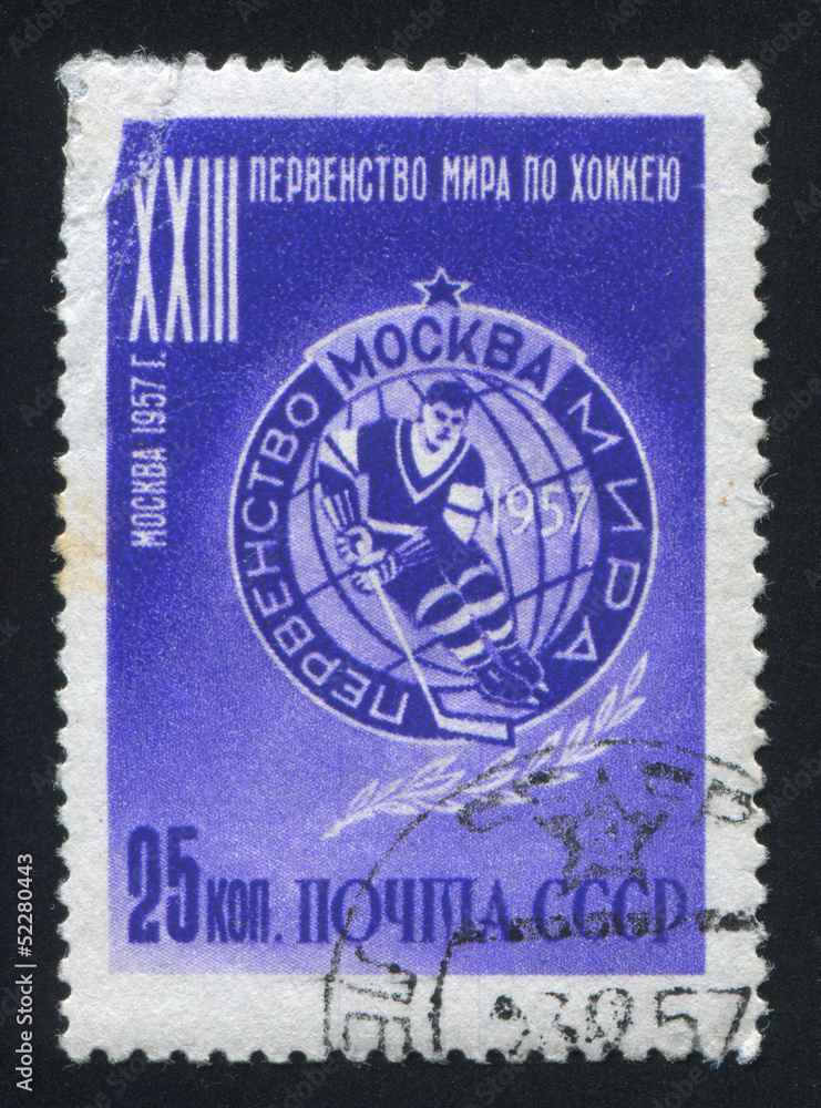 Naklejka premium Hockey World championship