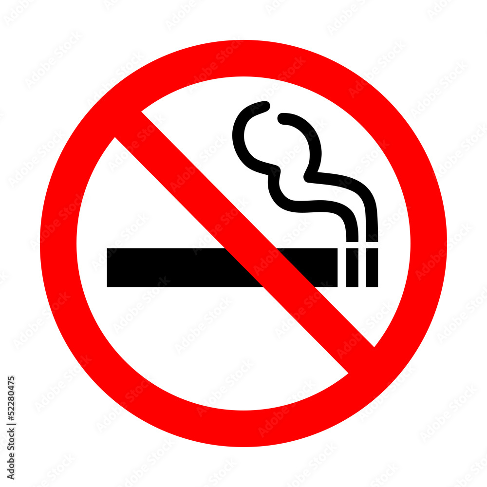 No smoking sign No smoking sign