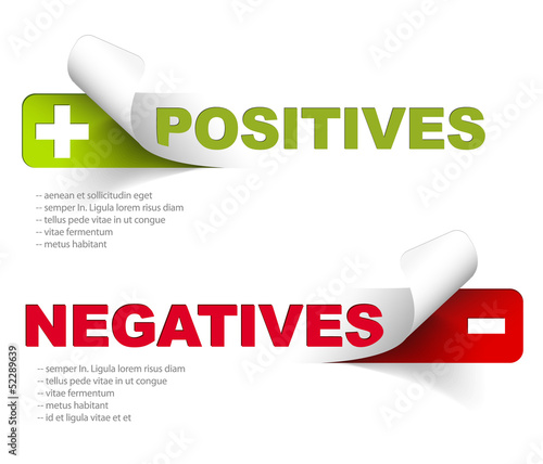 Vector pros and cons compare template