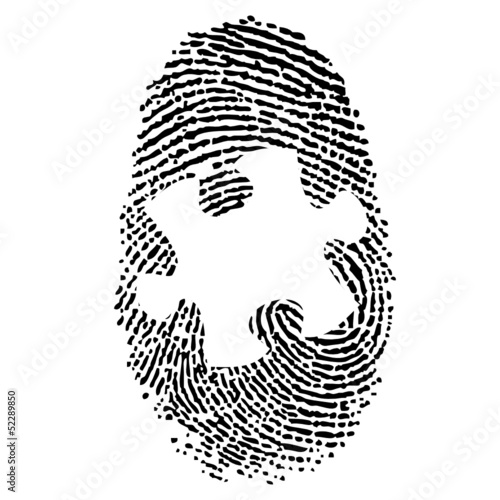 FINGERPRINT PUZZLE ICON