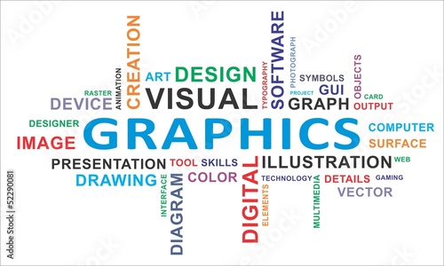 word cloud - graphics