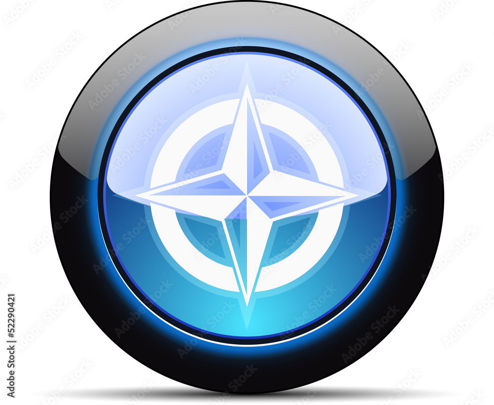 Compass Button Compass Button