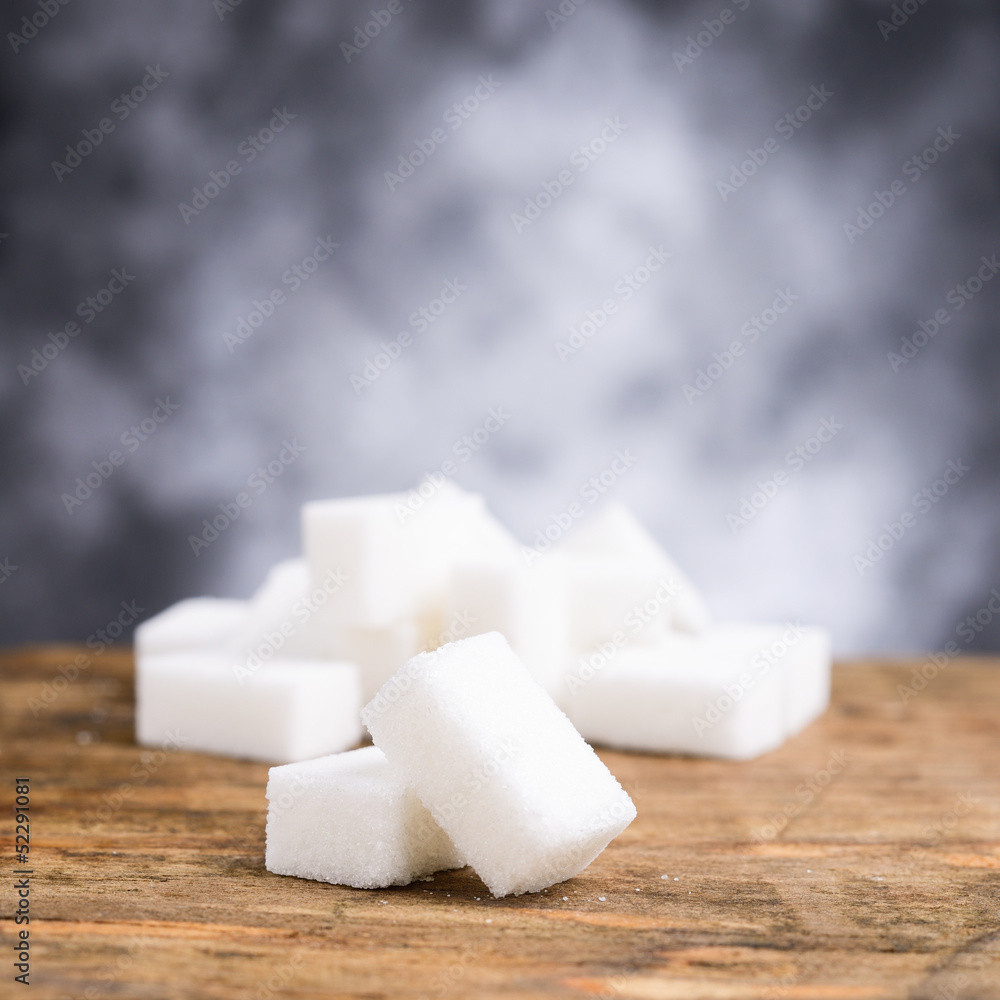 Foto Stock zollette di zucchero - sugar cube
