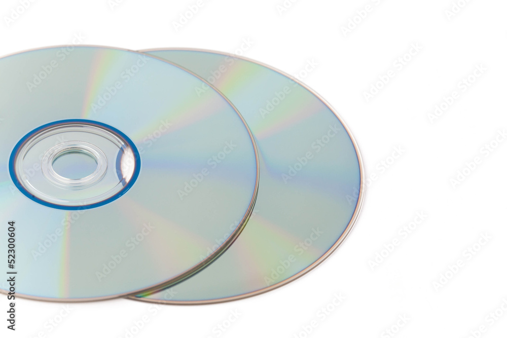 CD isolated on a white backgrounds CD isolated on a white backgrounds