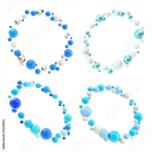 Abstract copyspace round fr...