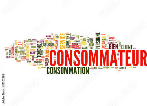 Consommateur (tag cloud français)