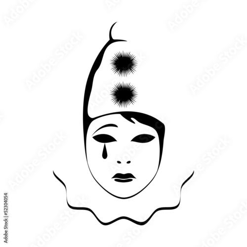 sad mask