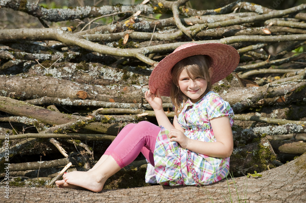 Obraz premium Kleines Mädchen