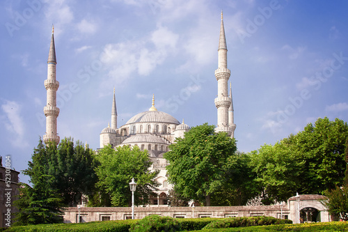 La mezquita azul de Estambul photo