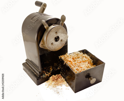 cranck sharpener opened photo