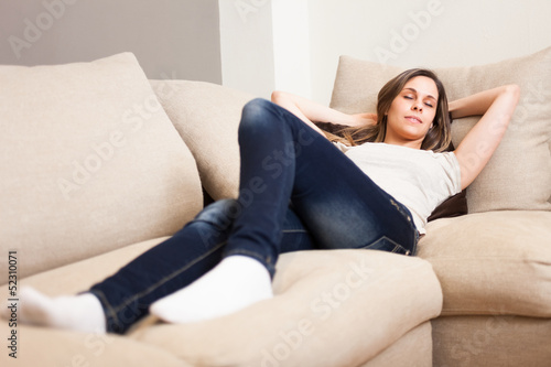Young woman sleeping Free Download Young woman sleeping - GFXLoad