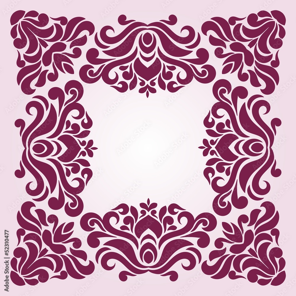 Ornamental pattern for frames and borders.