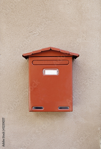 Old mailbox post