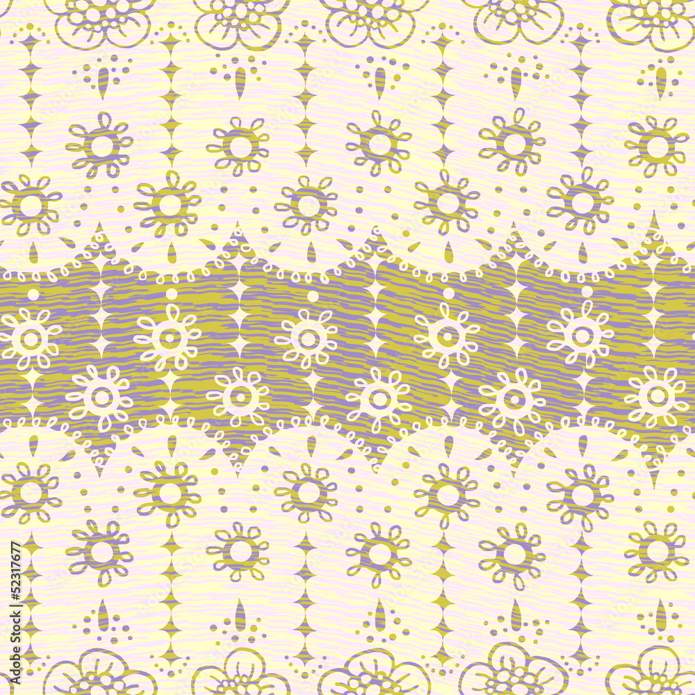 Vivid repeating floral Vivid repeating floral