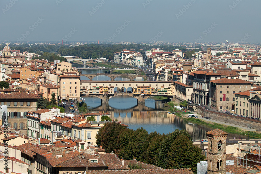 Ponte Vecchio, Florence,Tuscany, Italy .