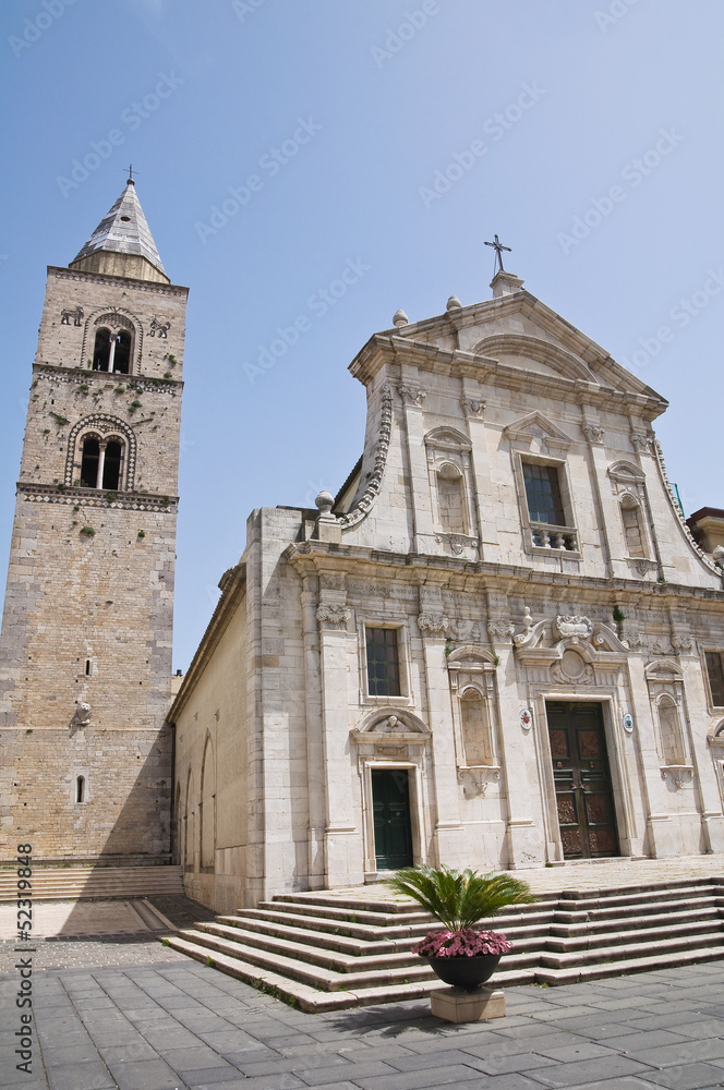 Obraz premium Cathedral of St. Maria Assunta. Melfi. Basilicata. Italy.