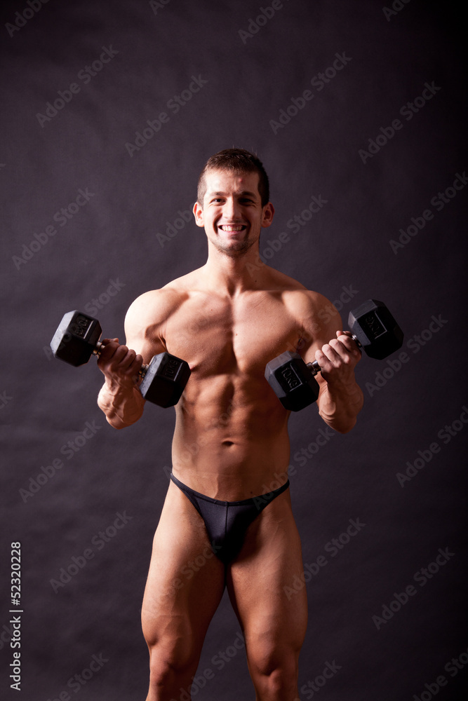 young bodybuilder traininig young bodybuilder traininig