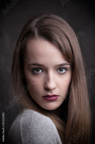 Beautiful young woman