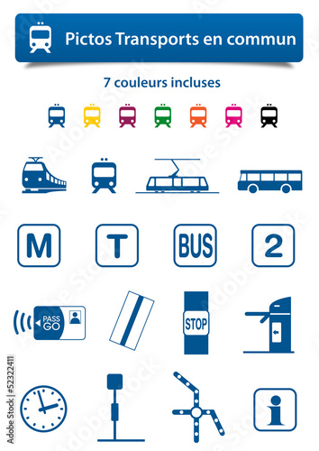 Pictos Transports en commun