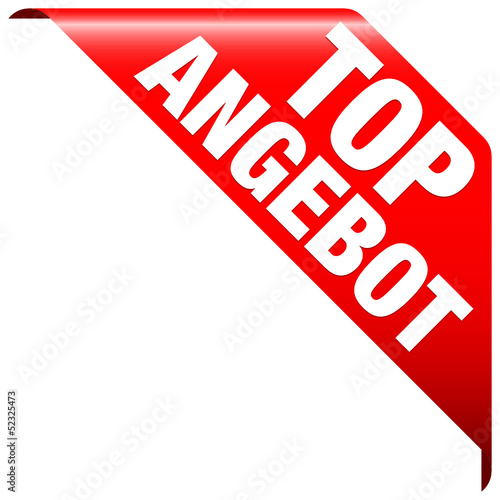 Banner "Topangebot" rot