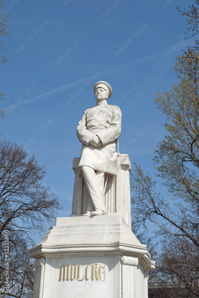 Statue of Helmuth von Moltke in Berlin