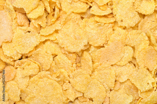 Corn flakes as a background