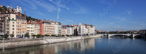 Panoramic view of Lyon