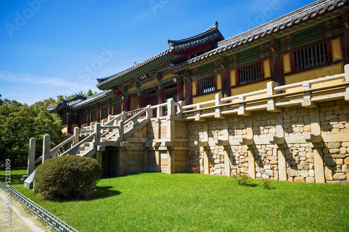 Bulguksa temple in South Korea